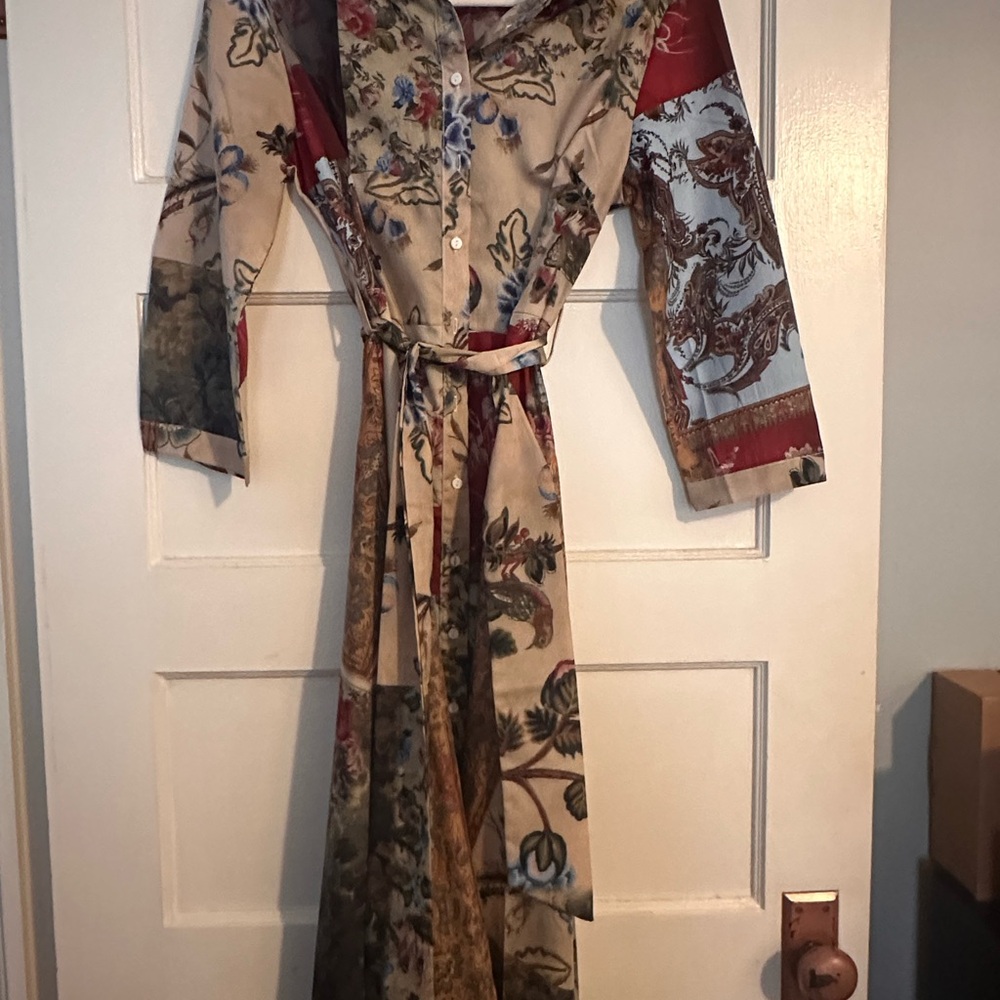 Floral Print Maxi Dress